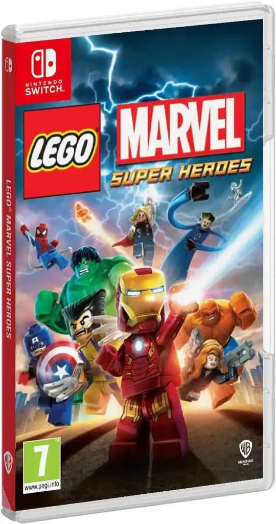 LEGO Marvel Super Heroes: Iron Man, Spider-Man y Capitán América en acción.