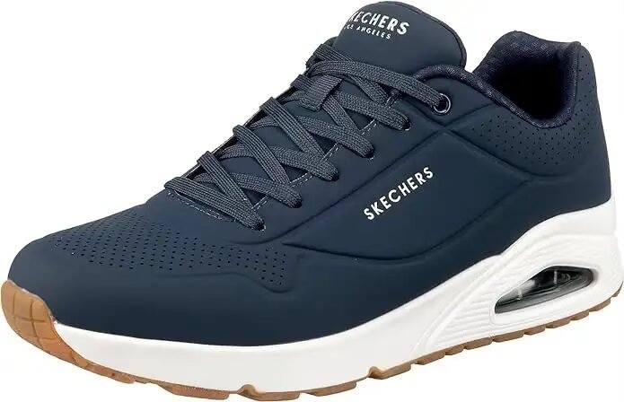 Skechers Uno Stand On Air Zapatillas Hombre: Comodidad y amortiguación con diseño moderno para caminatas diarias y estilo casual.